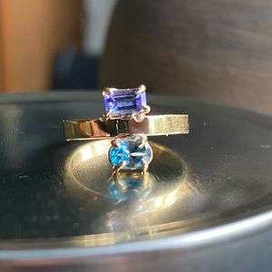 Estate 14k Gold Gemstone Ring